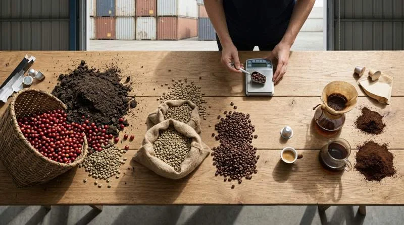 Livscykelanalys av kaffe från odling till bryggning med koldioxidutsläpp