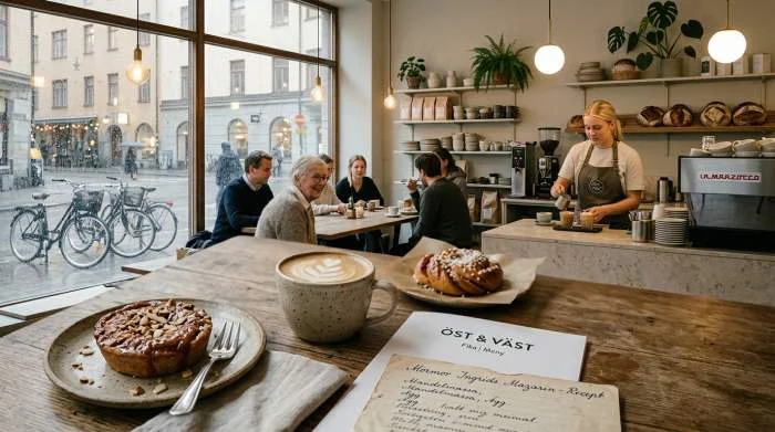 Modern fika med mazariner