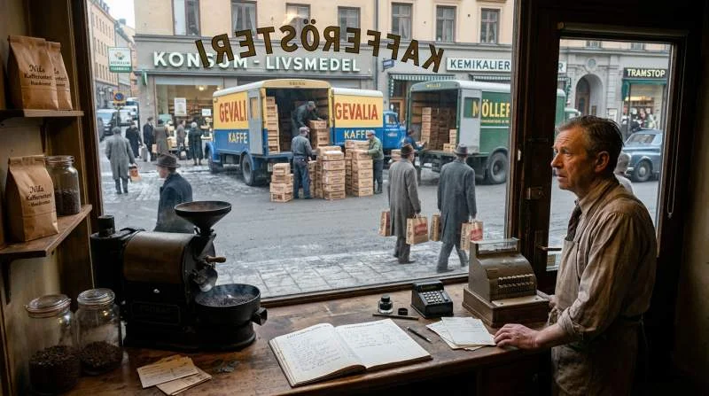 Litet svenskt kafferosteri pressas av större konkurrenter