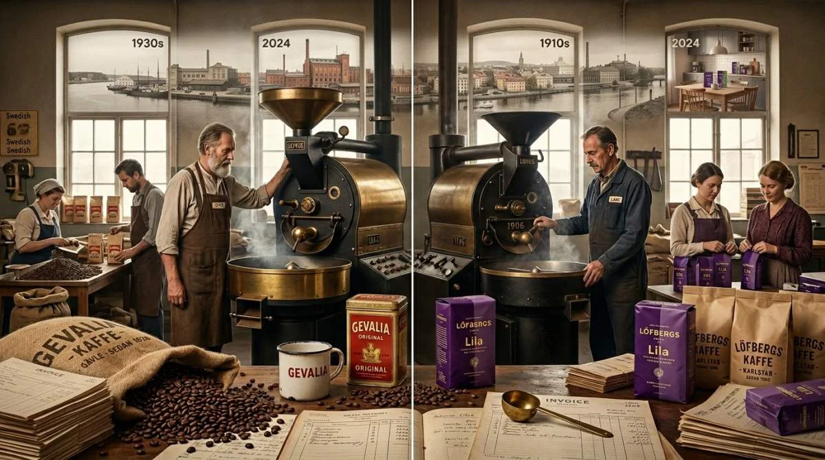 Gevalia och Löfbergs kaffe